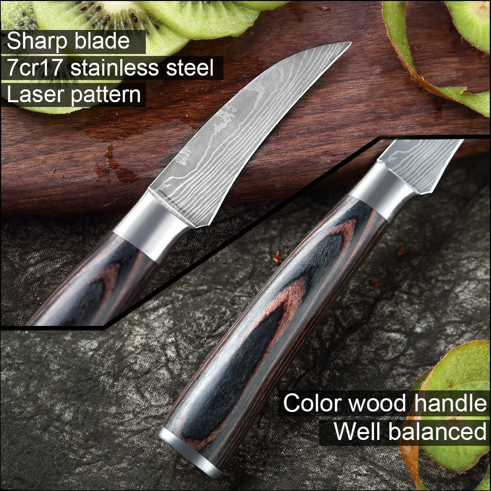 Stainless Steel Chef's Paring Knife