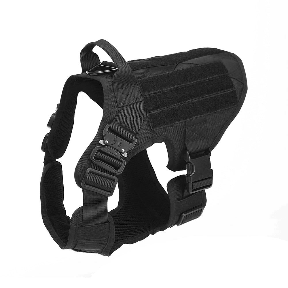 Tactical K9 Training Vest and Leash Set For All Breeds Dogs