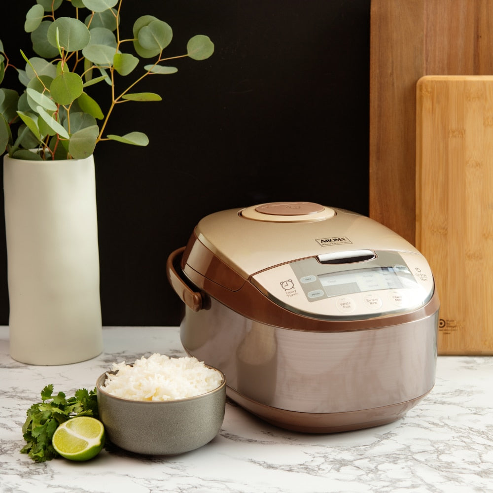 Digital Rice Cooker & Grain Multicooker, Aroma® Professional 12-Cup (Cooked) / 3Qt.
