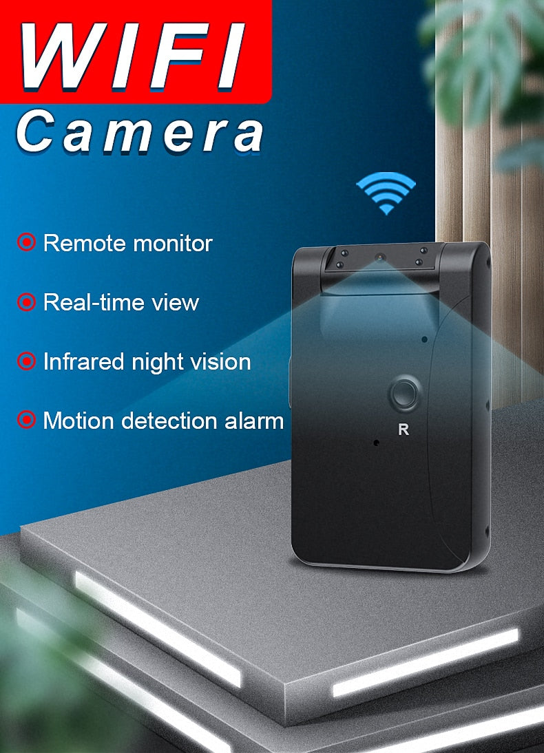 Mini Camera HD Camcorder, Motion Detection, Night Vision, 1080P