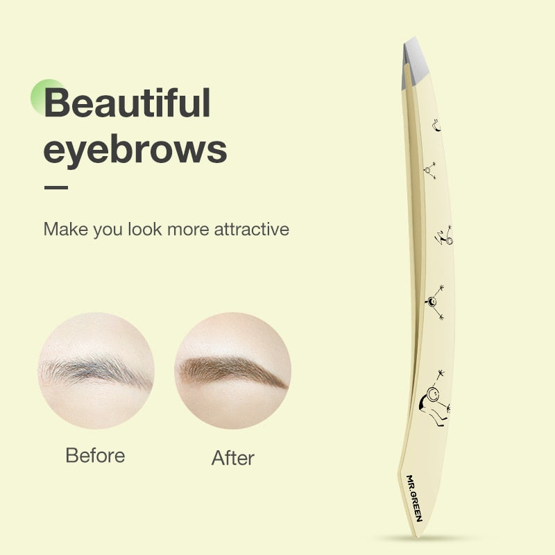 Eyebrows Professional Fine Hairs Puller, Stainless Steel