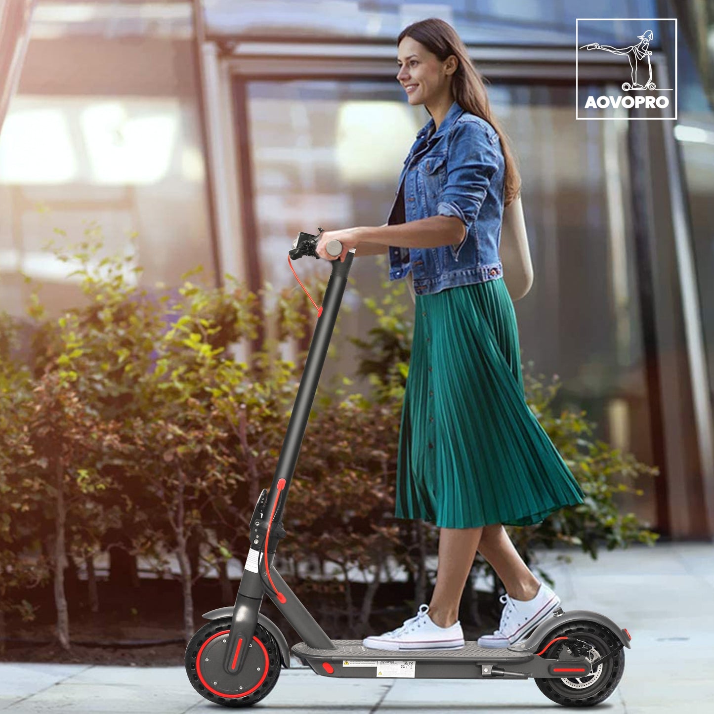 ES80 M365 Electric Scooter 350W 31km/h APP, Smart Adult Scooter, Shock Absorption, Anti-skid, Folding