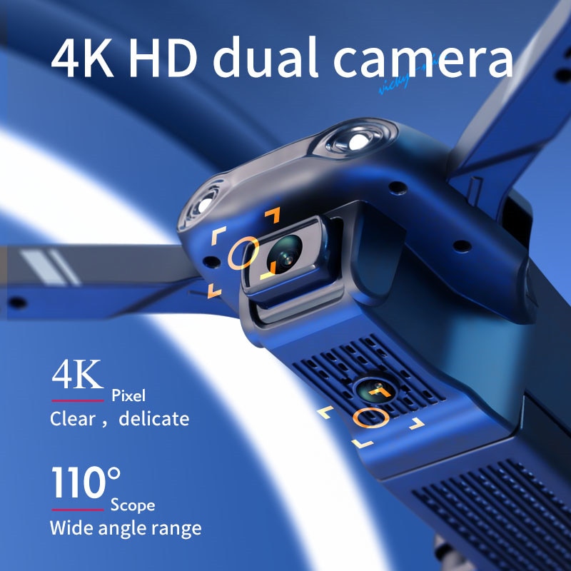 Wide Angle HD 4K 1080P Dual Camera WiFi