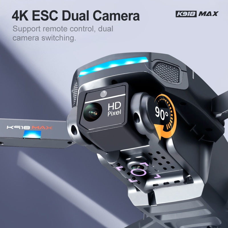 GPS 4K Obstacle Avoidance 8K Dual HD Camera Distance 1200M