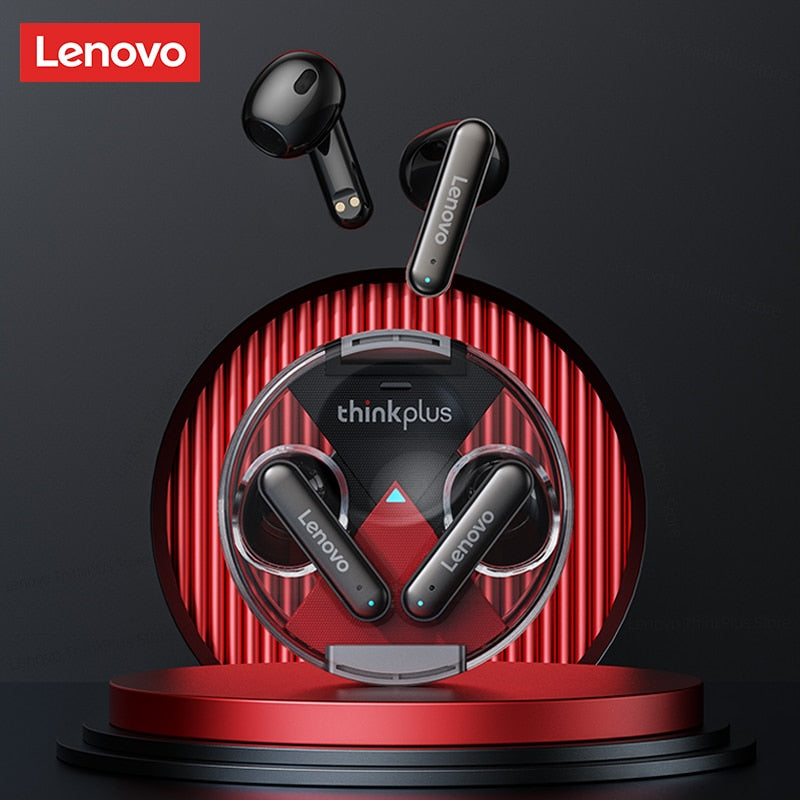 Lenovo LP10 TWS Wireless Earphone, Bluetooth 5.2, Dual Stereo, Noise Reduction, Bass Touch Control, Long Standby Headset