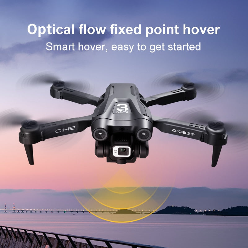 4K Professional HD Dual Camera, Optical Flow 2.4G WIFi Obstacle Avoidance